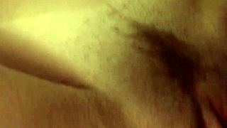 Slutty blonde wife gets covered in 25 loads of cum