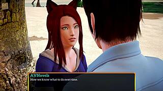 Amateur redhead's small tits bounce during hardcore sex with her stepson