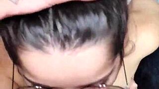 just got out of the shower and white moon gave a blowjob for a facial 😏