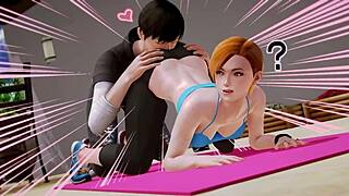 Hey, check out chatherine's nude scenes in waifu academy hentai with her curvy teen body 😍