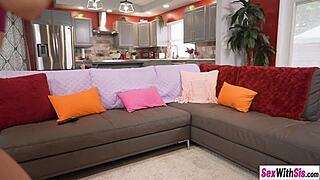 Wow, Big Dick Stepbro Nails Sexy Petite Latina Xxlayna Marie!