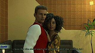 big city pleasures with 3d brunette ass and boobs 😍