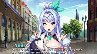 A harem of monster girls in this anime-style porn video, episode 1: a rough anal sex with a stuck demon