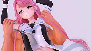 Jiang feng gets pussy tortured and creampied in 3d