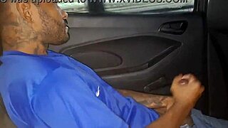 Pretty boy gets an Uber ride home and gives a blowjob to the driver