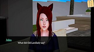 3D game with erotic content called My new family 204