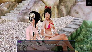 Beautiful women in a hotel: the best scene of the game