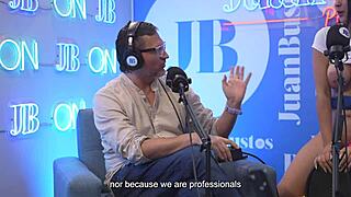 Juan Bustos' podcast leaves Florizqueen speechless with intense orgasms
