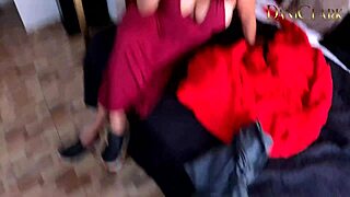 Step mother helps with viagra using hot homemade method