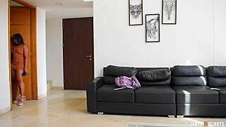 stranger fucks me hard in miami after i create my content, licking my tight pussy