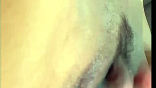 Young latina feels intense pleasure as she squirts and begs for cum in wet pussy