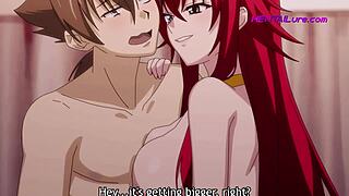 Hentai featuring Big ass animation in Highschool DXD parody