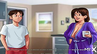 summertimesaga big cucumber blowjob came inside e2 14