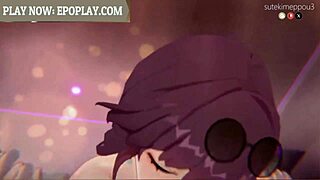 big tits and ass in hentai animation