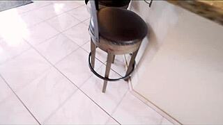 Stepmom Coco Vandi Gives Me an AFTER SCHOOL MASSAGE in Bedroom.