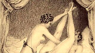 Erotic illustrations from the good old days