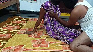 Steamy homemade video of an Indian housewife getting fucked