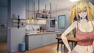 Summer Clover Fired For His Giant Cock In Harem Game