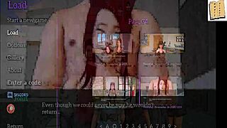 Adult visual novel with anime-style artwork featuring big tits and big ass