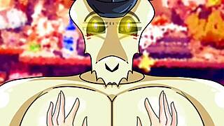 Tabi Receives Intense Oral Adoration from Boyfriend in Friday Night Funkin Hentai Scene.