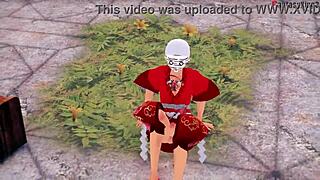 Skinny Blonde Enjoys Double Penetration with Two Guys!