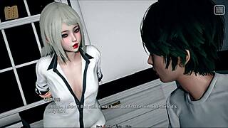 This sexy girl loves fucking her mom's boyfriend.