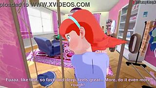 Jessica Fucks Rick Hard In Fantasy World!