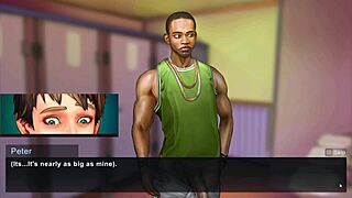 Taffy tales part 3 features big tits and ass in hentai game.