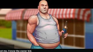 Taffy tales part 3 features big tits and ass in hentai game.