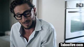 Hot Office Clerk Bent Over and Fucked Roughly