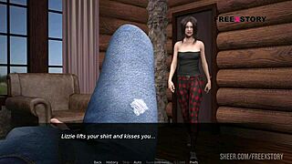 John Fucks Lizzie's Pussy And Asshole In Dusklight Manor