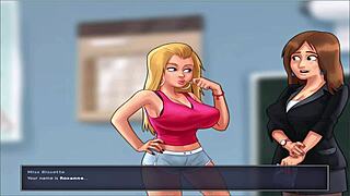 What happens in summer time saga unc part 17?