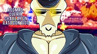 Tabi Receives Intense Oral Adoration from Boyfriend in Friday Night Funkin Hentai Scene.