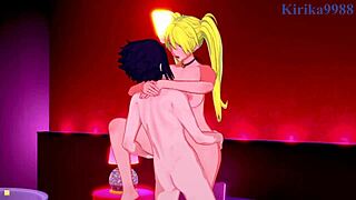 Sakura Haruno And Naruko Uzumaki Fuck Sasuke Uchiha In Naruto Hentai