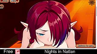 Steamy nights in Natlan with hot anime strategy game action