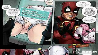 Deadpool Thinking With Portals Alien Gangbang