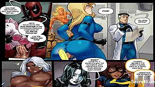 Deadpool Thinking With Portals Alien Gangbang