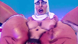 hijab arab women aisha chubby girl enjoys boat ride