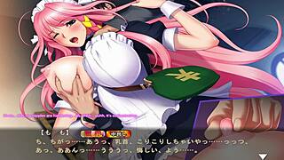 Maid-san in Boin Game Momo Scene 2 gets wild