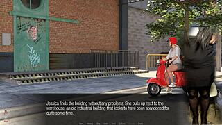 i can’t believe long legs on old dude’s crotch in john ep 32 - wild hentai game