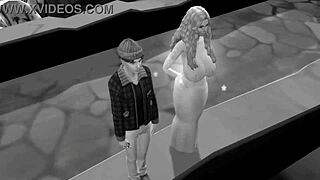 Sims 4 Parody: Wonderful Fucking Life with MILF Ass