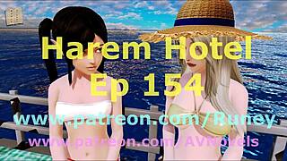harem hotel 154 is getting steamy with wild anime action 😍