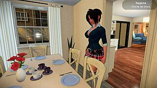 3D animated video of my sexy neighbor