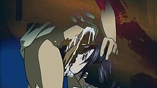 Her black cunt and asshole get roughly fucked by interracial cock