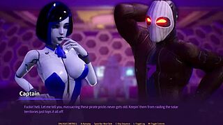 Subverse Episode 1 - Hot Robot Slut Sucks My Dick In Space