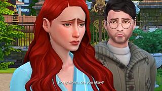 Best friend's mom in hp au 3d hentai sex preview