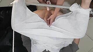 Damn! Horny Urologist Fucks Patient With Strapon During Exam