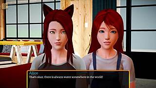 my new family 407 game with blonde milf action