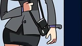 In the competition animation, teens engage in orgy with kissing, boobs, and cum in rounds 1 and 2 by minus8