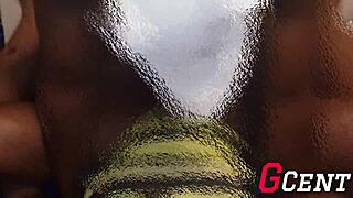 A happy girlfriend gets a great orgasm in the missionary position